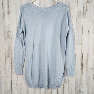 Old Navy Long Sleeve Scoop Neck Sweater Blue Size Small